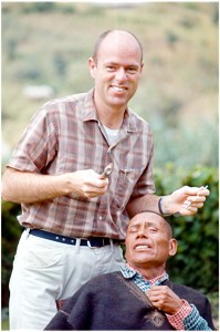 image of Ken Williams pulling tooth as missionary