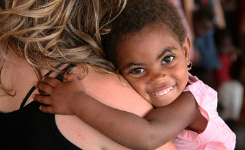 Orphan in Mozambique